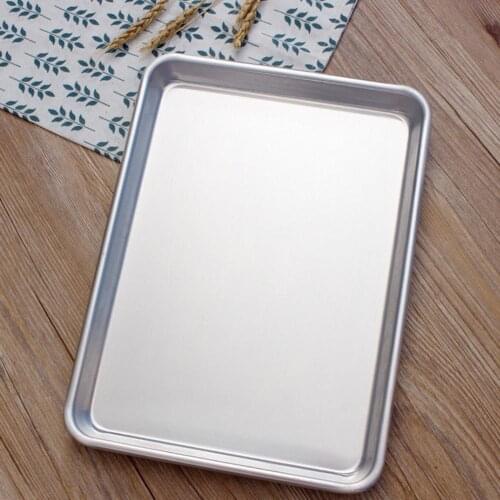 Baking Tray Eco-friendly Anti-deform Aluminum Alloy Baking Cookie Sheet for Home