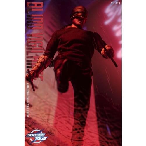 Soosootoys 1/6 Scale SST024 Blind Vigilante 12'' Male Solider Action Figure for Fans Holiday Collection Gifts In Stock