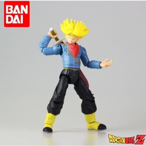 Bandai Dragon Ball Super Assembly Model Figure-rise Trunks 6 inch Deformed Joints Movable Doll Model toy