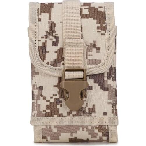 Outdoor Camouflage Waist Bag Tactical Army Phone Bag Sport Waist Belt Case Waterproof Nylon Sport Hunting Camo Bags