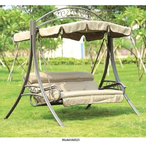 Outdoor Swing Chair Patio Swing Glider with Cushion