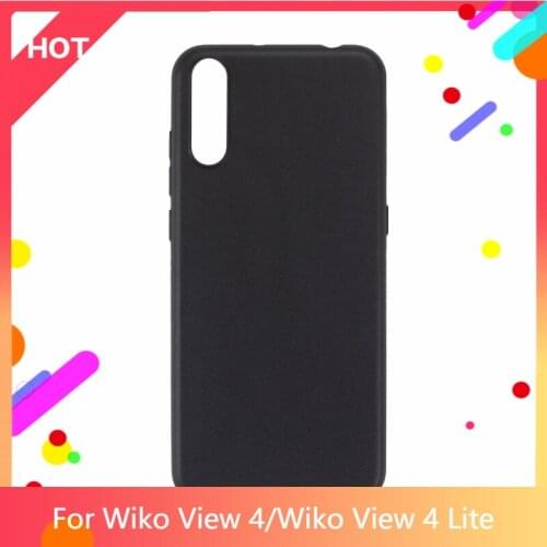 View 4 Case Matte Soft Silicone TPU Back Cover For Wiko View 4 Lite Phone Case Slim shockproof