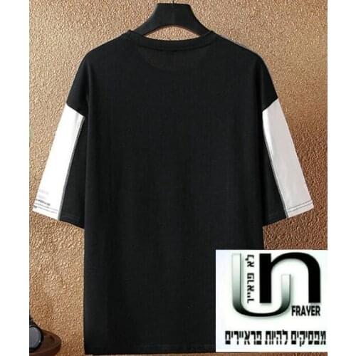 YSMILE Y ES# HuZi Short sleeve round neck clothes light white trend mens shirt summer men