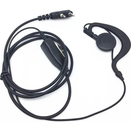 2PIN New Earphone Baofeng UV5R UV82 UV6R UV5RA for Kenwood TK3107 TK3207 Accessori Walkie Talkie