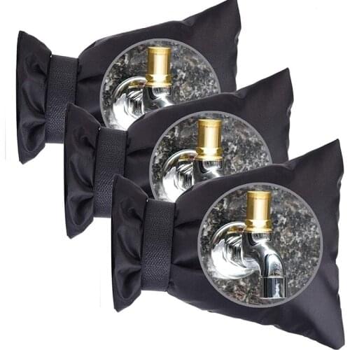 3pcs Winter Outdoor Polyester Faucet Protection Cover Keep warm Anti-freeze Sun Protection Rust Prevention,Dropshipping Center