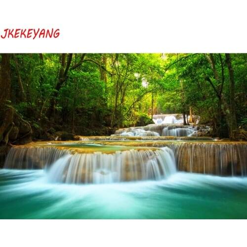 5D DIY square/round Diamond Painting Beautiful waterfall Cross Stitch Diamond Embroidery Pattern Rhinestone home decor J2816
