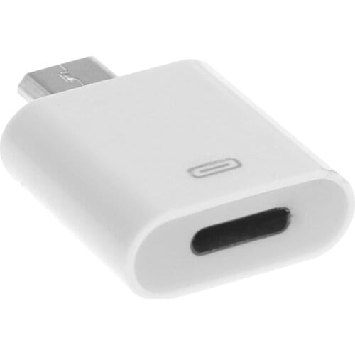 8-Pin Lightning Female To Micro USB Male Adapter Converter For LG Xiaomi Huawei