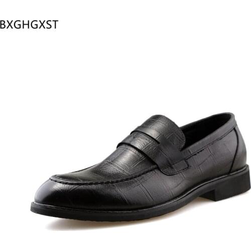 Black Dress Shoes Mens Fashion Formal Oxford Shoes for Men 2021 Brown Office Shoes Men Chaussure Homme Zapatos De Hombre Sapato