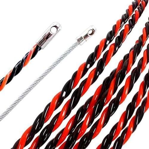 Electrician Wire Threader Fish Tape Wire Puller Stringer 3-Strand Threader Construction Tool AC889