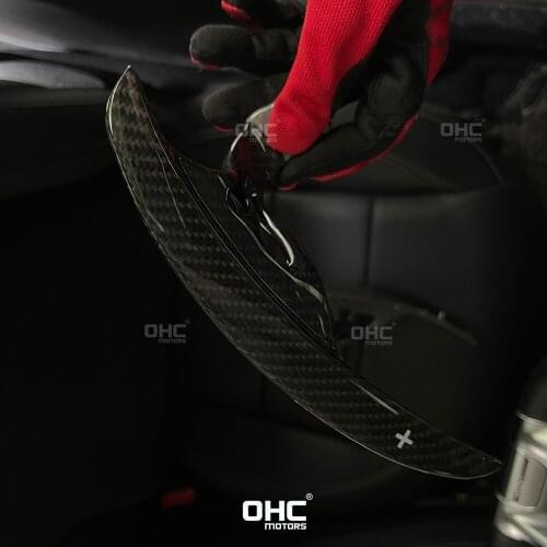 Carbon Fiber Paddle Shifter Steering Wheel for Nissan CBA/DBA/EBA NSM GT-R GTR 35 Skyline Nismo