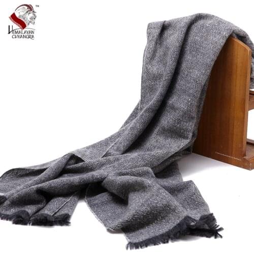 Nepalese 100% Pure Cashmere Woven By Hand-spun Yarn with Handmade Fringe Thick Warm Soft Unique