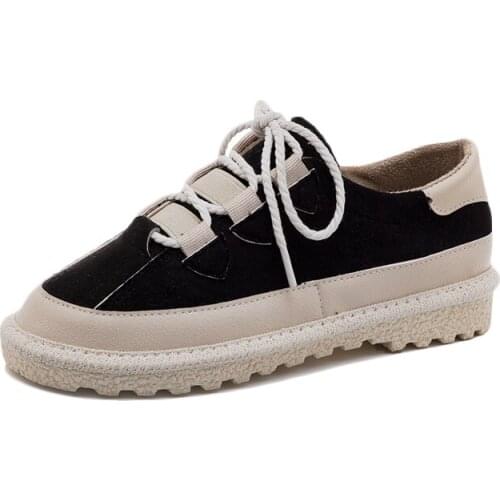 Suede Autumn New Canvas Shoes Female Harajuku Ulzzang Korean Version Of The Shoes Fashion Wild Ins Retro Womens Sneakers Shoes