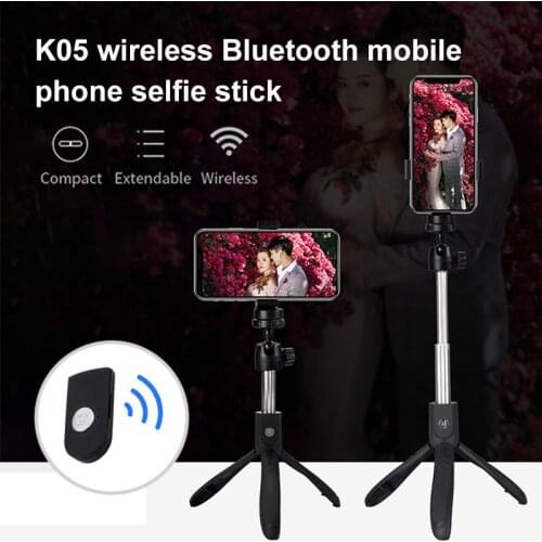 Selfie Stick Tripod Stand Extendable Monopod Mount with Remote for Phone Camera NK-Shopping