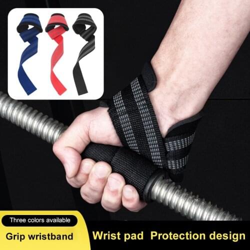 Sports Wrist Support Professional Adjustable Weight Lifting Bodybuilding Wristband Gym Strap Protection