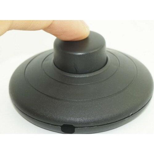 Inline Floor Foot Pedal Lamp Switch Push Step-on-Button for LED Light On-Off