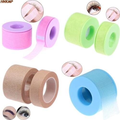 1/3 Roll Eyelash Extension Eye Pads Pink/Purple/Blue Medical Eyelash Sticker Tape Paper Under Patches Tool for False Lashes
