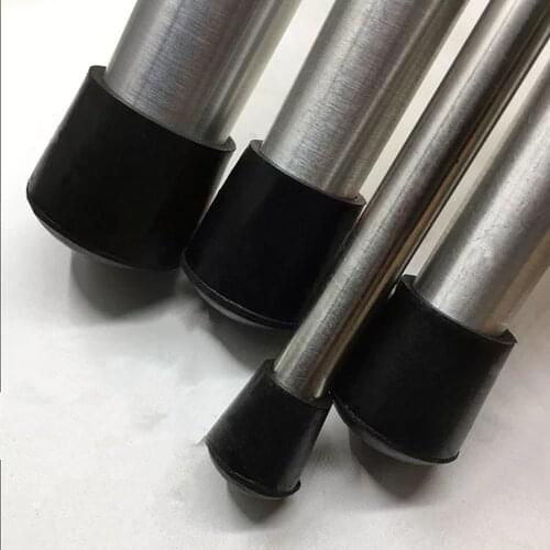 2-12PCS Black Rubber Chair Table Feet Stick Pipe Tubing End Cover Caps 12 15 16~45mm