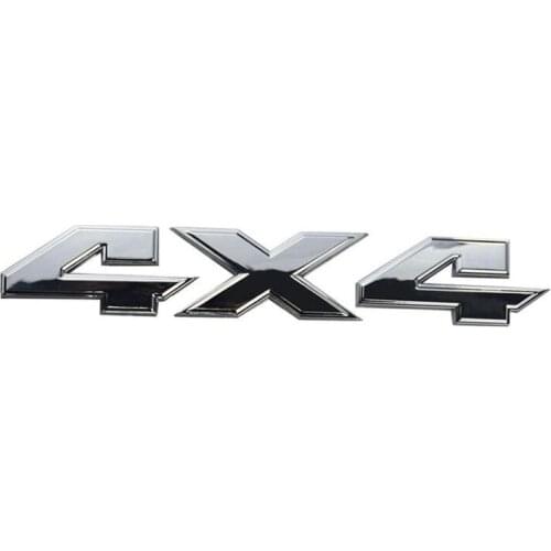 3D Chrome 4x4 TAILGATE Emblem Replacement For Dodge RAM 1500 2500 3500 Decors