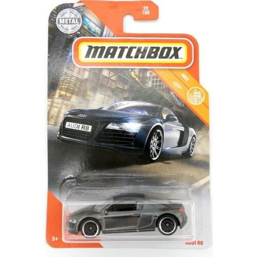 AUDI R8 Matchbox Cars 1:64 Metal Material Body Race Car Collection Alloy Car Gift