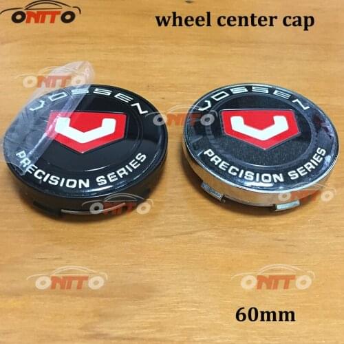 Free Shipping 20pcs/lot 56mm 60mm black red vossen Wheel Center Caps Badge emblem Wheel Dust-proof emblem covers car styling