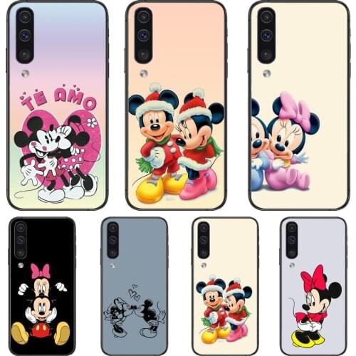 Baby Mickey Minnie Mouse Phone cover hull For SamSung Galaxy S8 S9 S10E S20 S21 S5 S30 Plus S20 fe 5G Lite Ultra black soft case