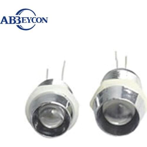 ZS130 12mm diameter led holder (for 8mm led) metal led holders