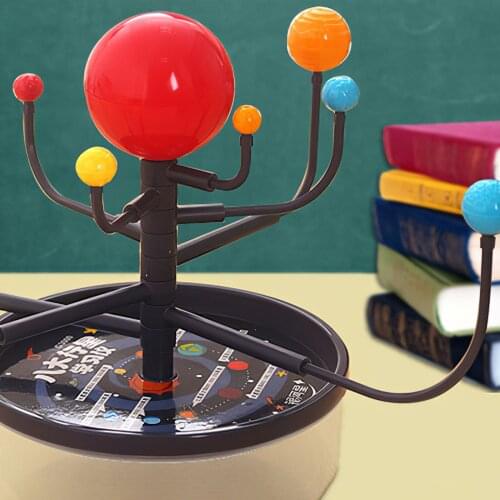 Kids Children Assembling Geography Teaching Supplies Educational Toys Solar System Planetarium Model Kit Astronomy Science Toys