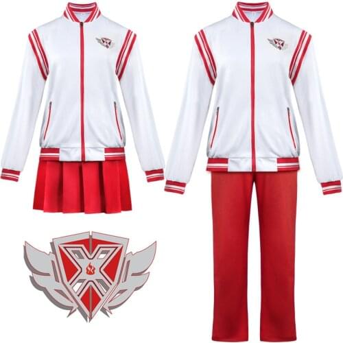 Hot Anime The Kings Avatar Costume Cosplay National Team Uniform Full Set Sportwear Tops Pants For Men and Women