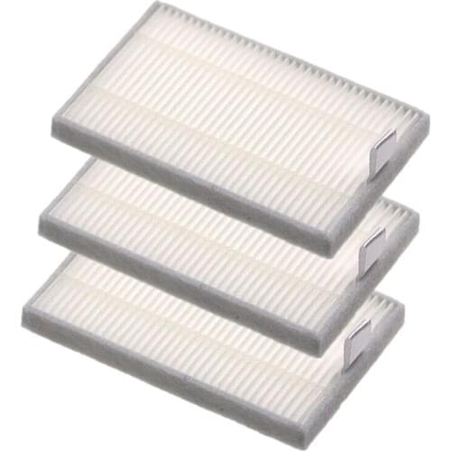 3 Packs Accessory Kit Accessories for Proscenic 800T 820S Robot Vacuum Cleaner Replacement Parts Pack of 3 Hepa Filters