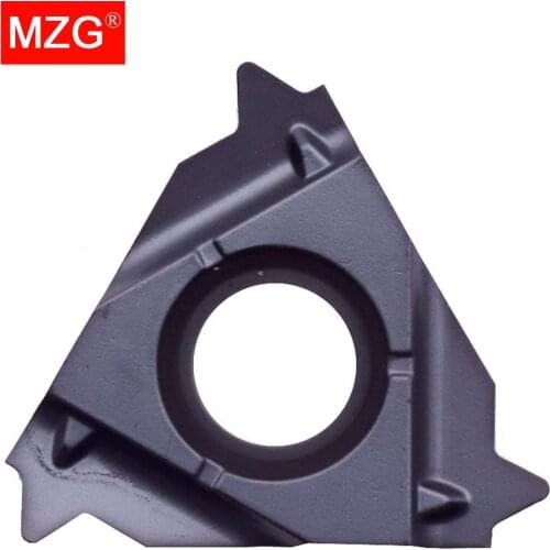MZG BSPT 16IR11 16IR14 ZM860 Internal Stainless Steel Threading Tools Indexable Cement Tungsten Carbide Screw Thread Inserts