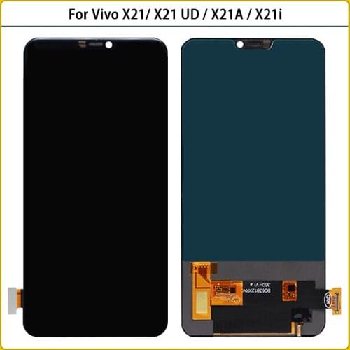 TFT 6.28" For Vivo X21/ X21 UD / X21A / X21i LCD Display Touch Screen Digitizer Assembly New For Vivo X21 LCD Screen Replacement