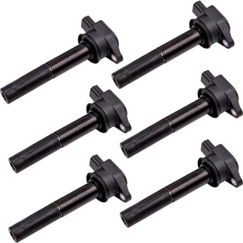 6pcs Ignition Coils Pack for Mitsubishi Endeavor 2004 2005 2006 2007 2008 Limited LS V6 3.8L 230CID SE UF481 New