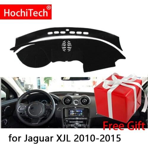 For Jaguar XJL xj 2010-2015 Right and Left Hand Drive Car Dashboard Covers Mat Shade Cushion Pad Carpets Accessories
