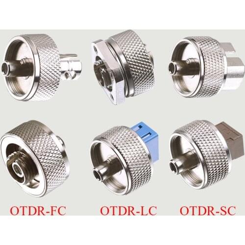 OTDR transfer connector FC ST SC LC adaptor OTDR Fiber Optic Connector For Optical Time Domain Reflectometer Fiber Adapter