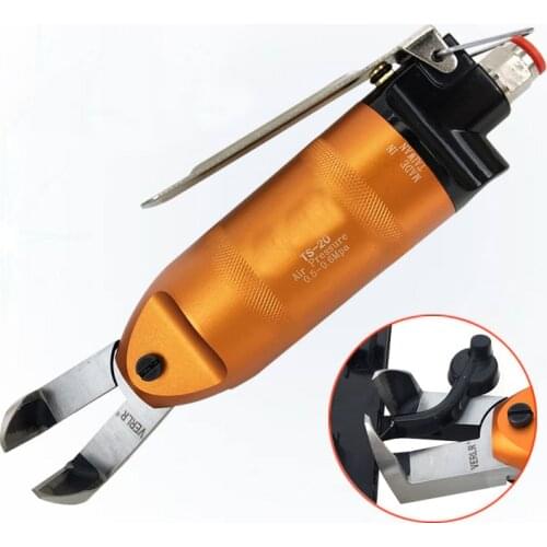 Pneumatic air nipper scissors for plastic cutting, air shears with 90 Degree Angle Blades, 2 styles