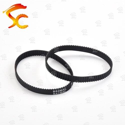 B82-MXL-6mm,High Quality MXL Timing belt B82 MXL Width 6mm Teeth 82 Synchronous belt 3D printer closed loop
