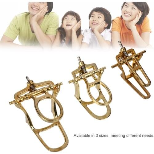 3 Sizes Dental Lab Tool Adjustable Full Mouth Copper Plating Denture Teeth Articulator Dentistry Restoration Mechanical Device