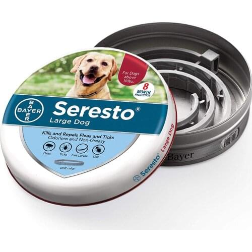 Health collar Protective collar Pet collar dogs cats have fleas on their collars