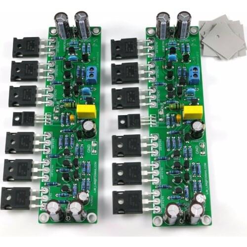 ZEROZONE Assembled L15 MOSFET Amplifier Board 2-Channel AMP IRFP240 IRFP9240