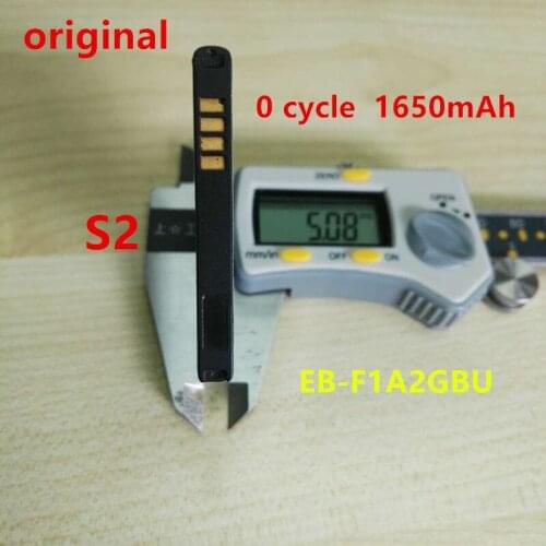 10 pcs/lot Genuine Real Original 1650mAh Replacement Battery for Samsung I9100 I9108 I9103 I777 I9050 B9062 Battery EB-F1A2GBU