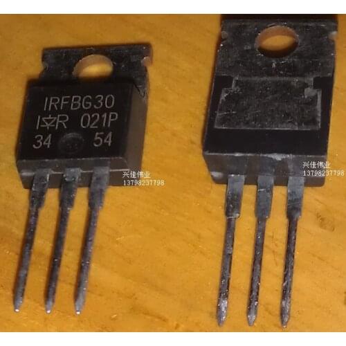 10PCS New IRFBG30 TO-220 package channel MOS FET 1000V 3.1AN