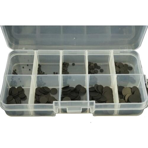 100Pcs/Lot 1.5~10mm Keypad Repair Kit Remote Control Conductive Rubber Buttons