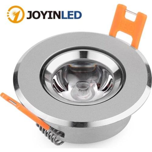 3W 2018 New-designed LED Recessed Round COB Downlight Dimmable with D68mm Cut-out