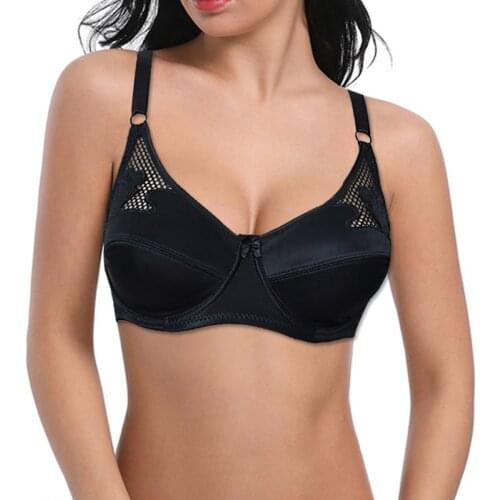 Bras for Women Lingerie Sexy Bralette embroidery Bra see through Support Underwired Floral Perspective Brassiere