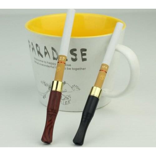 Ebony Wood Pipes Popeye Portable Creative Smoking Pipe Herb Filter Tobacco Pipe Narguile Grinder Smoke Filter Mouthpiece