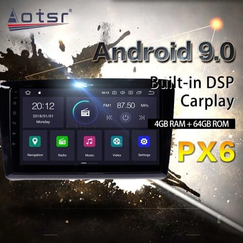 For VW Santana 2012-2017 Car Multimedia Radio Player Stereo Android 9 DSP 9INCH IPS Screen Audio DSP GPS Navi BT WiFi head unit