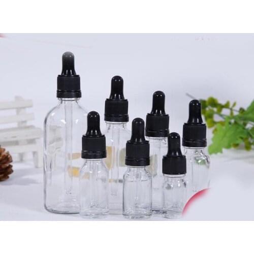 Travel Portable Mini Empty Bottle Glass Essential Oil Liquid Aromatherapy Refillable Bottle Liquid Dispenser +Dropper Cap Tool