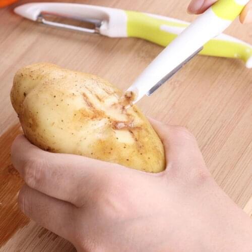 Kitchen Vegetable Peeler Knife Cutter Potato Peeler Grater Knife Cutter For Clean Gadgets Peelers Kitchen Vegetables Knife Q2O1