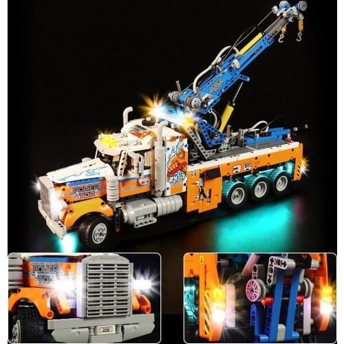 BrickBling Led Light Kit For 42128 Heavy-duty Tow Truck Collectible Model Toy (No Building Blocks)