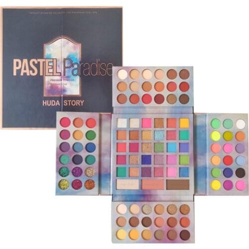 105 Colors Beauty Glazed Eye Shadow Palette Pearlescent Matte Glitter Sequins Easy To Color Without Flying Powder Eye Shadow